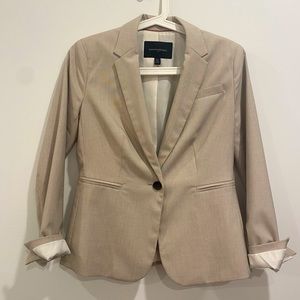 Banana Republic 0P Striped Blazer
